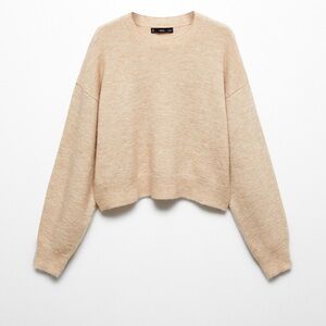 MANGO WOMEN ROUND-NECK KNITTED SWEATER SZ XSMALL NWT